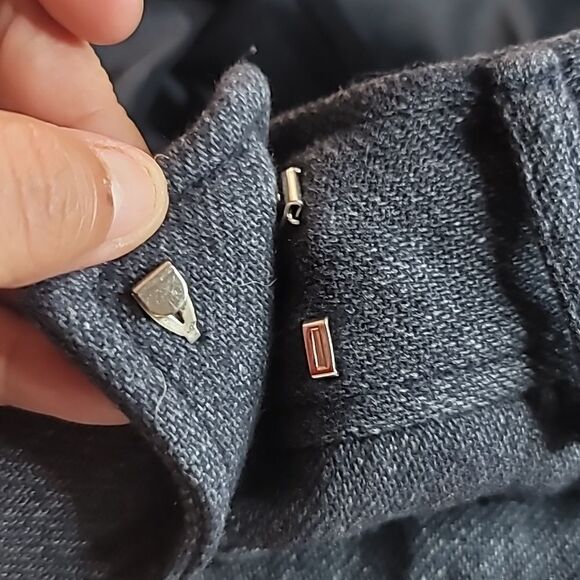 LOFT Grey Wool Dress Shorts Size 6 Petite - Picture 5 of 5